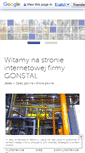 Mobile Screenshot of gonstal.pl